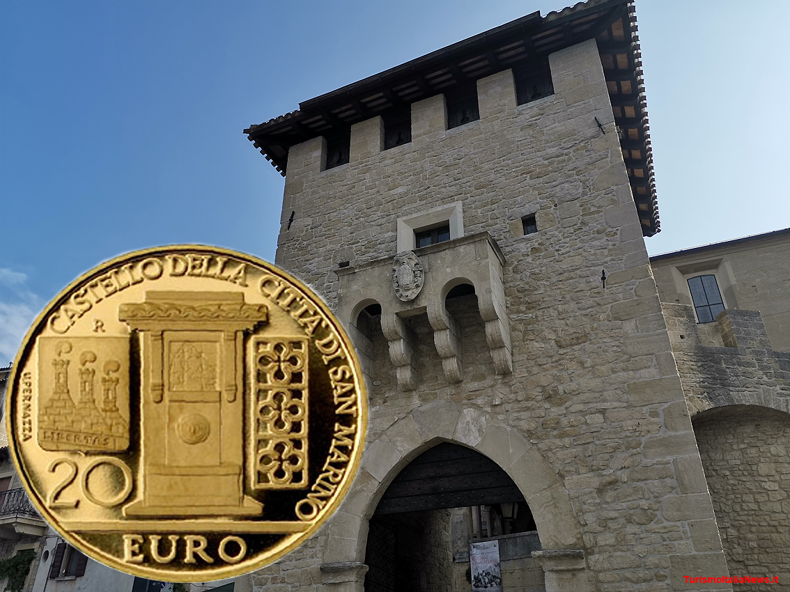 La moneta aurea sammarinese da 20 euro