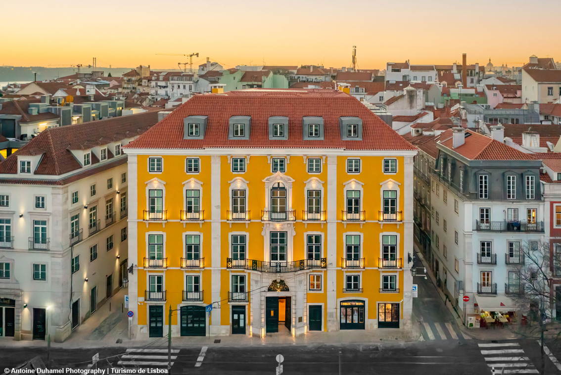 Lisbona, il Palacio Ludovice