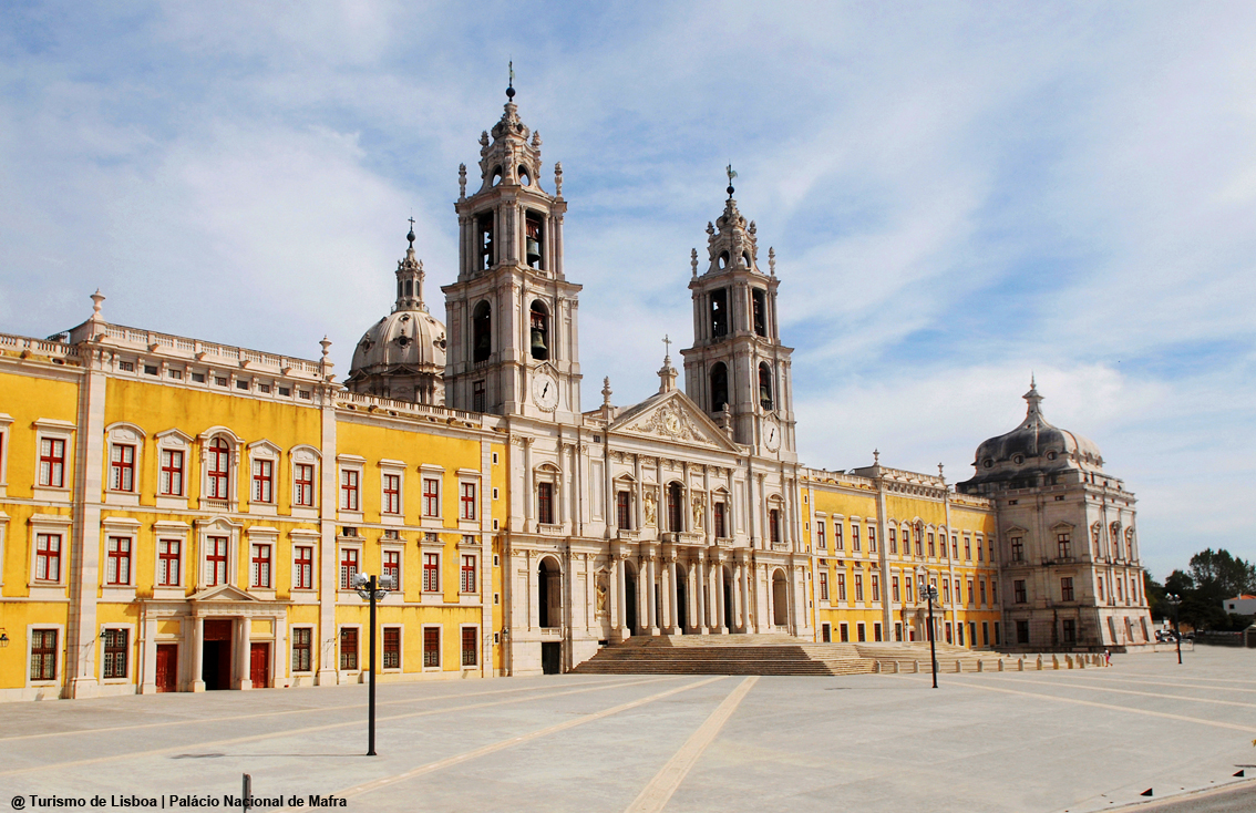 Lisbona, il Palacio Nacional de Mafra