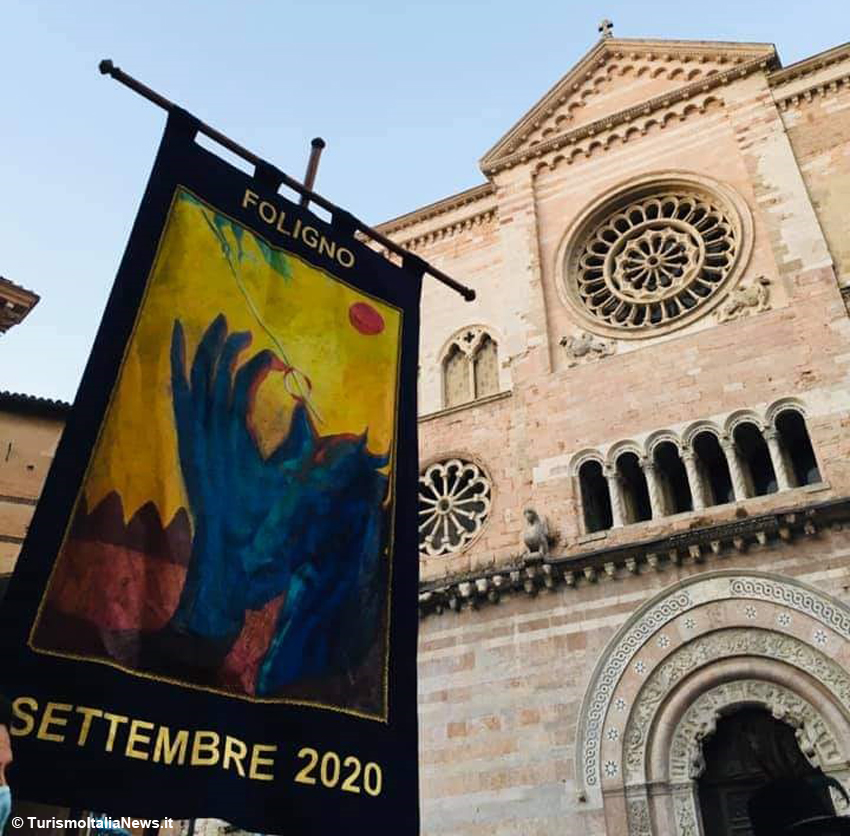 Umbria, la Quintana di Foligno dà spettacolo nonostante tutto: rivince il cavaliere folignate Luca Innocenzi del Cassero