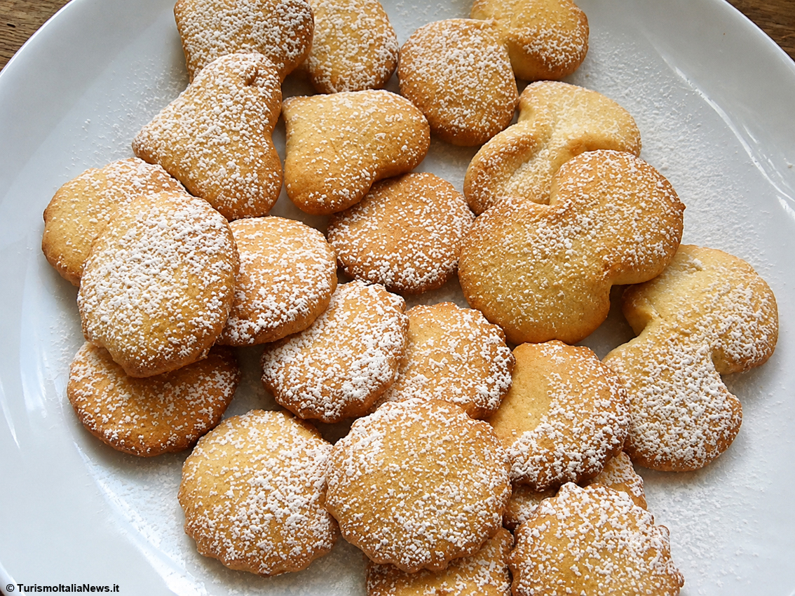 Biscotti settembrini al latte e crostatine con confettura fatta in casa