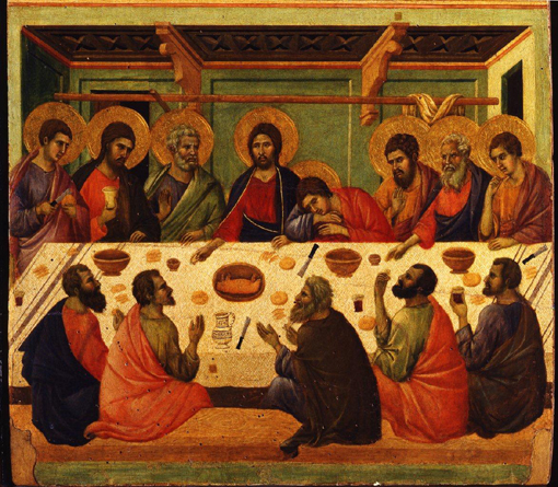 Duccio di Buoninsegna,Ultima Cena - Siena, Museo dell’Opera