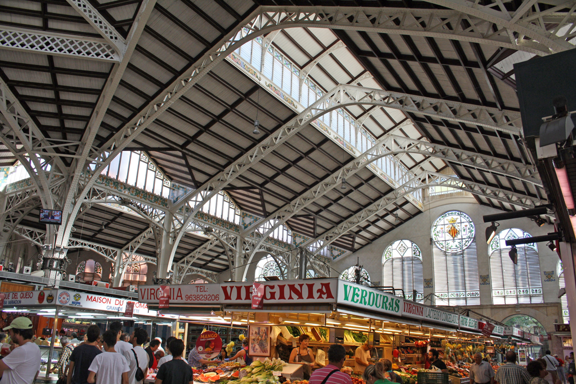 Il Mercato Centrale di Valencia (foto Visit Valencia)