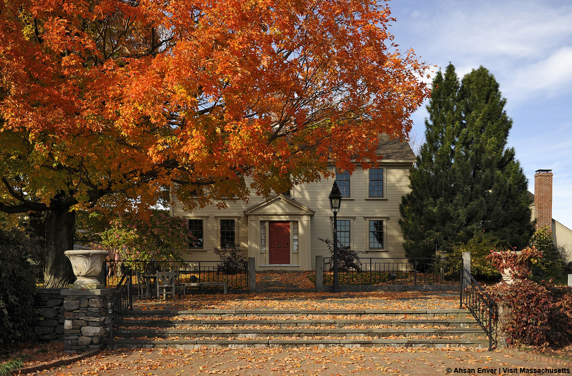 Massachusetts: Boston, Tower Hill, Botanical Garden