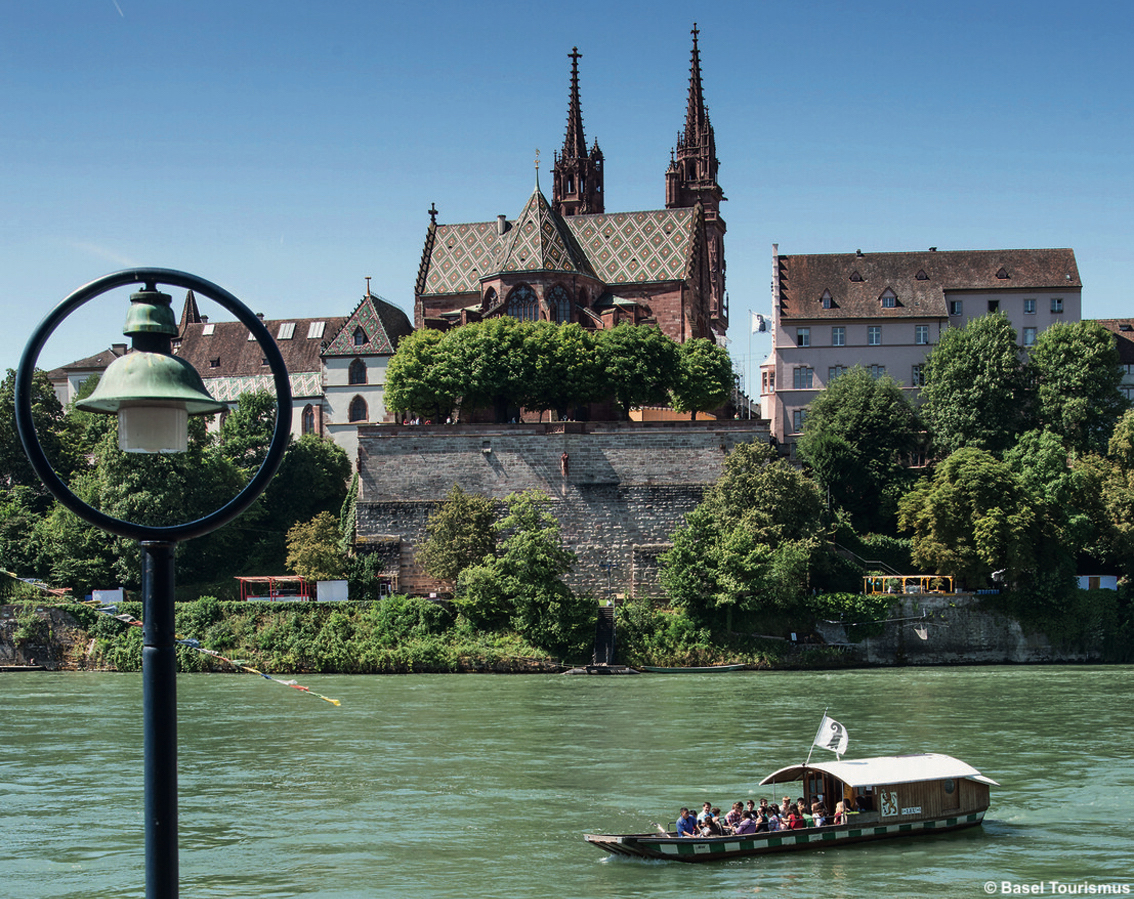 Un imperatore a Basilea: si celebrano i mille anni della Heinrichs-Münster, il testimonial è Enrico II degli Ottoni (foto Basel Tourismus)