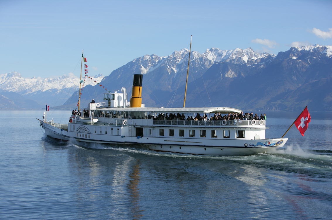 Losanna, crociere con il Bateau Cgn (foto Regis Colombo - Lausanne Tourisme - www.diapo.ch)