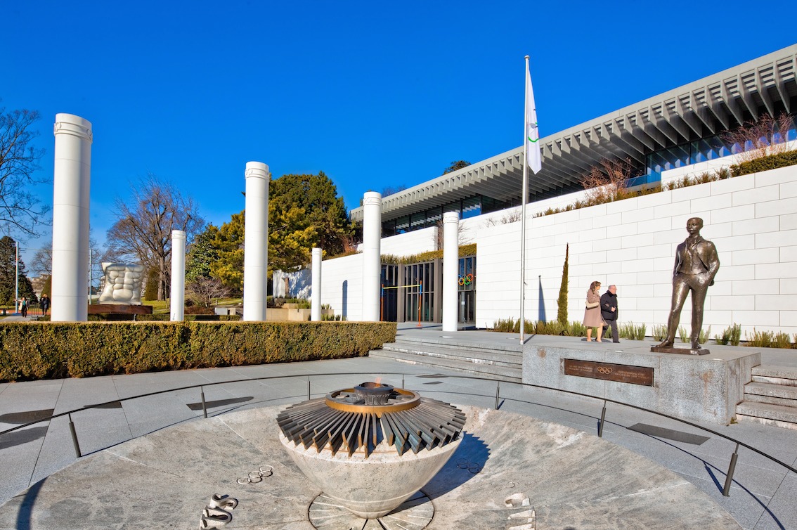 Losanna, il Museo Olimpico (foto Regis Colombo - Lausanne Tourisme - www.diapo.ch)