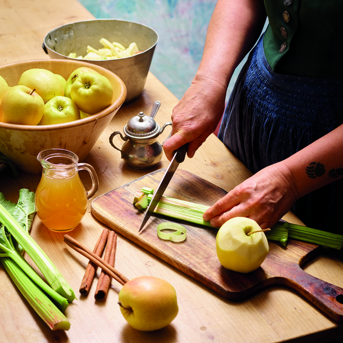 Composta di mela e rabarbaro (foto Trentino Marketing - C. Baroni)