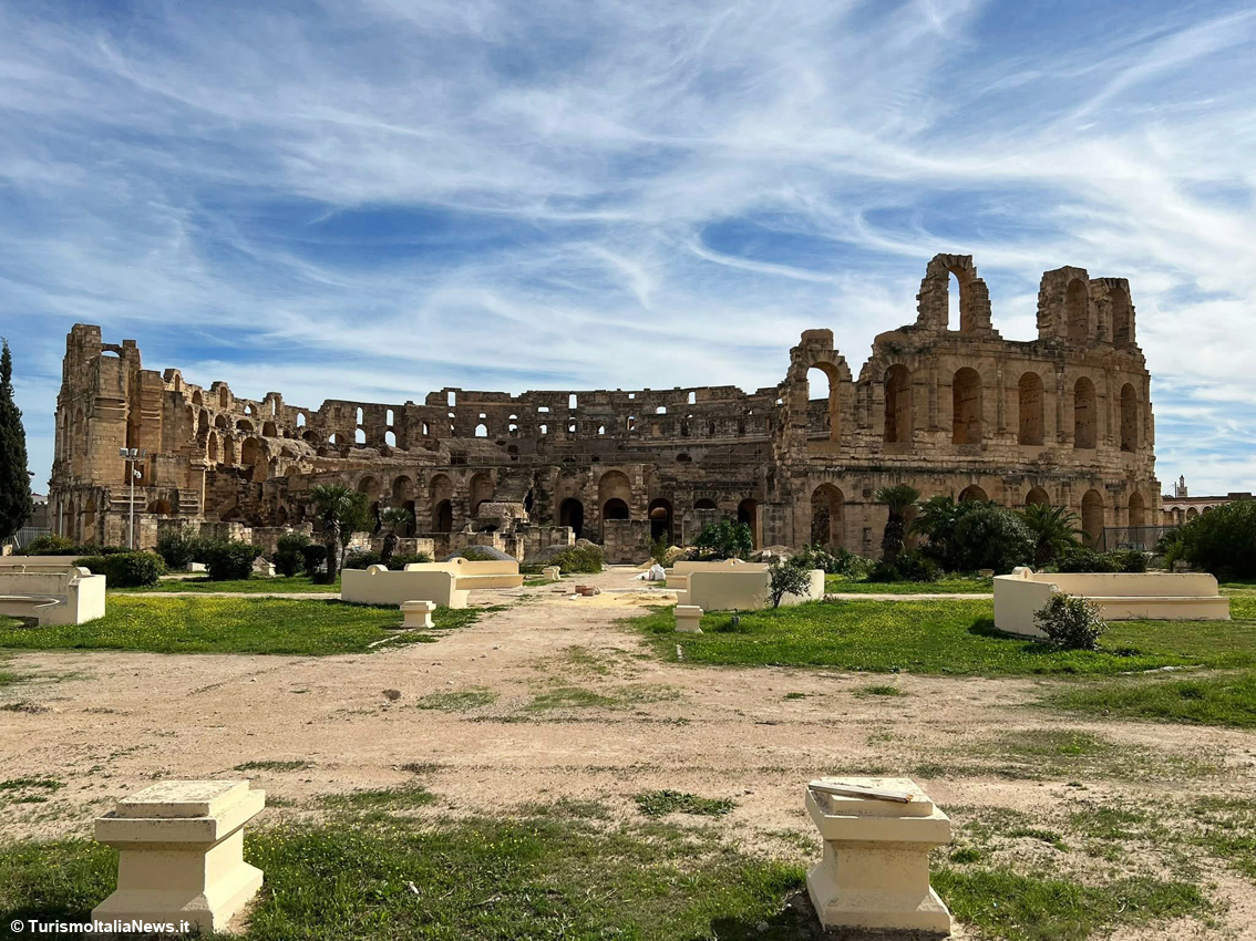 Thysdrus, l’antico anfiteatro romano di El Djem che stupisce il mondo Thysdrus, l’antico anfiteatro romano di El Djem che stupisce il mondo