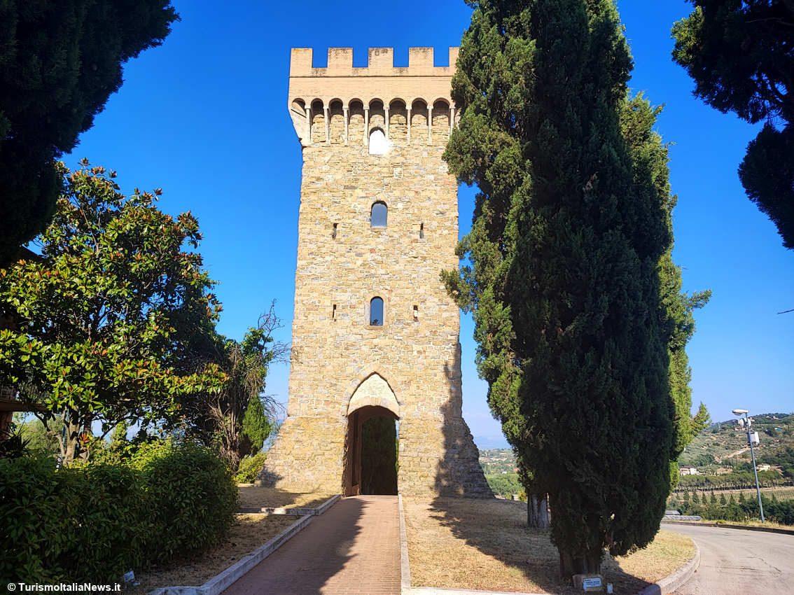 Torgiano, la Torre Baglioni