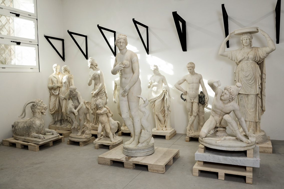 Gruppo con guerriero, Fondazione Torlonia (foto Lorenzo De Masi)