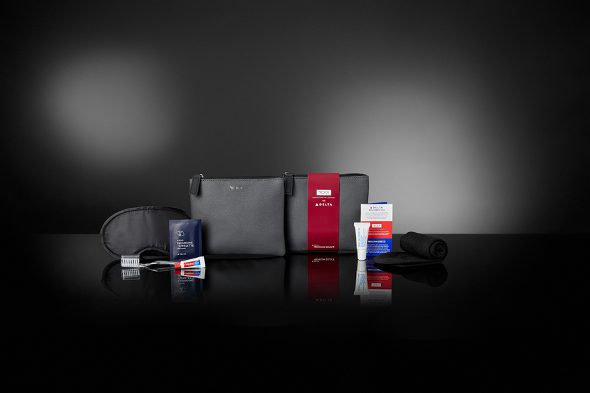 La compagnia Delta presenta gli amenity kit eco-friendly: la nuova linea di amenity kit per tutte le cabine riduce i rifiuti di plastica
