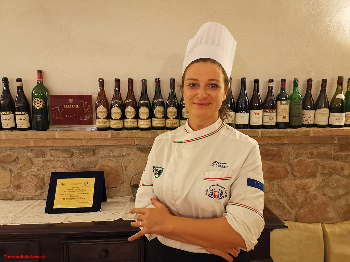 La chef Serena D’Alesio
