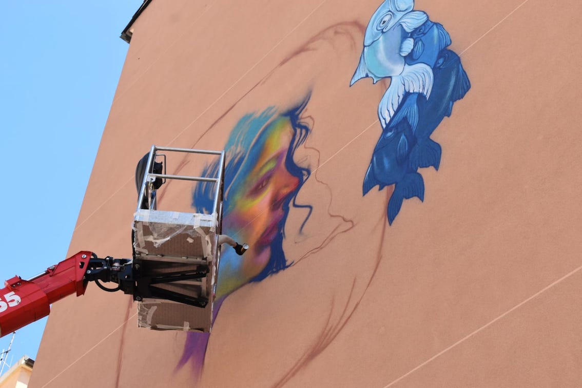 Arte urbana per la rigenerazione del territorio a Genova: “On The Wall” è il project per Certosa sul tema della gioia