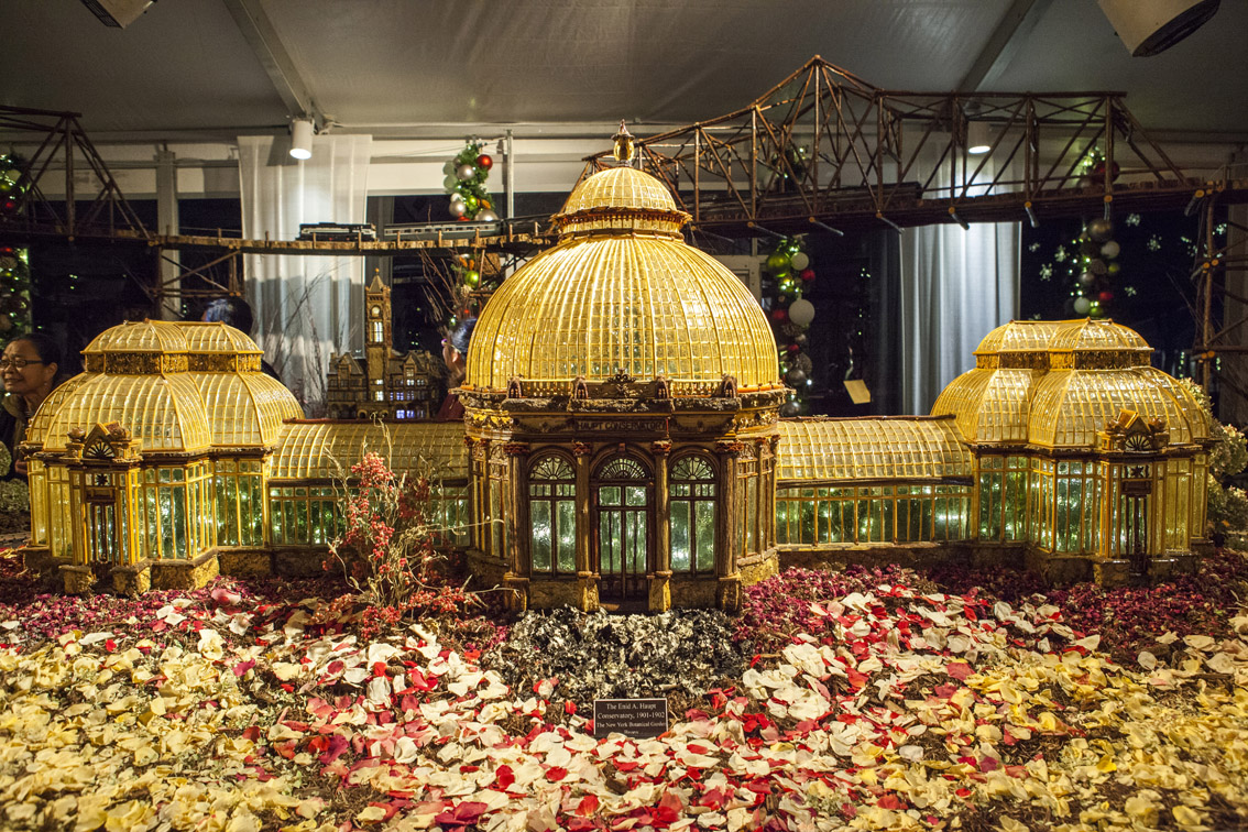 NewYork, Nybg Holiday Train Show (foto Christopher Postlewaite - Nycgo Agenzia Aigo)