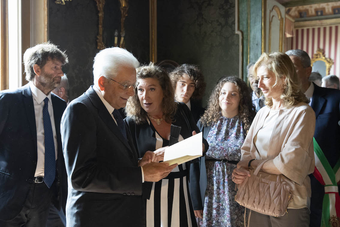 L’Orto sul Colle dell’Infinito che ispirò Giacomo Leopardi torna a vivere: è il primo bene del Fai nelle Marche. Riapertura con il Presidente della Repubblica, Sergio Mattarella (foto Quirinale)