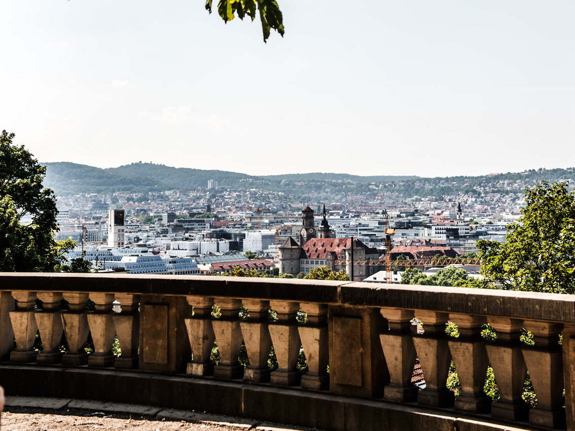 Stoccarda, panorama da Eugensplatz (foto Stuttgart Marketing GmbH, Romeo Felsenreich)