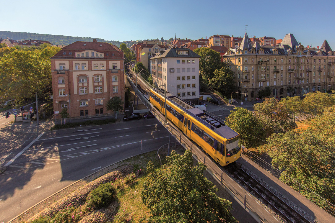 Il trenino a cremagliera “Zacke” (foto Stuttgart Marketing GmbH, Achim Mende)