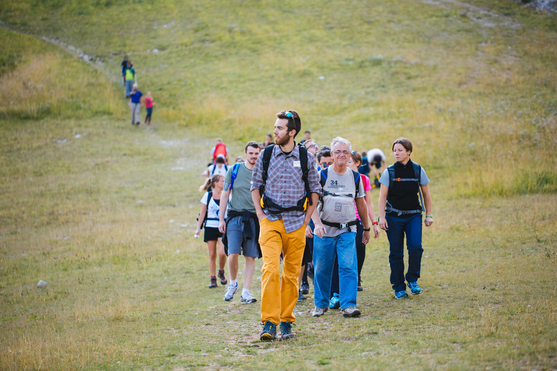 Nella splendida cornice dell'altopiano di Fai della Paganella c’è la seconda edizione del Festival dei Sentieri (foto Danieli)