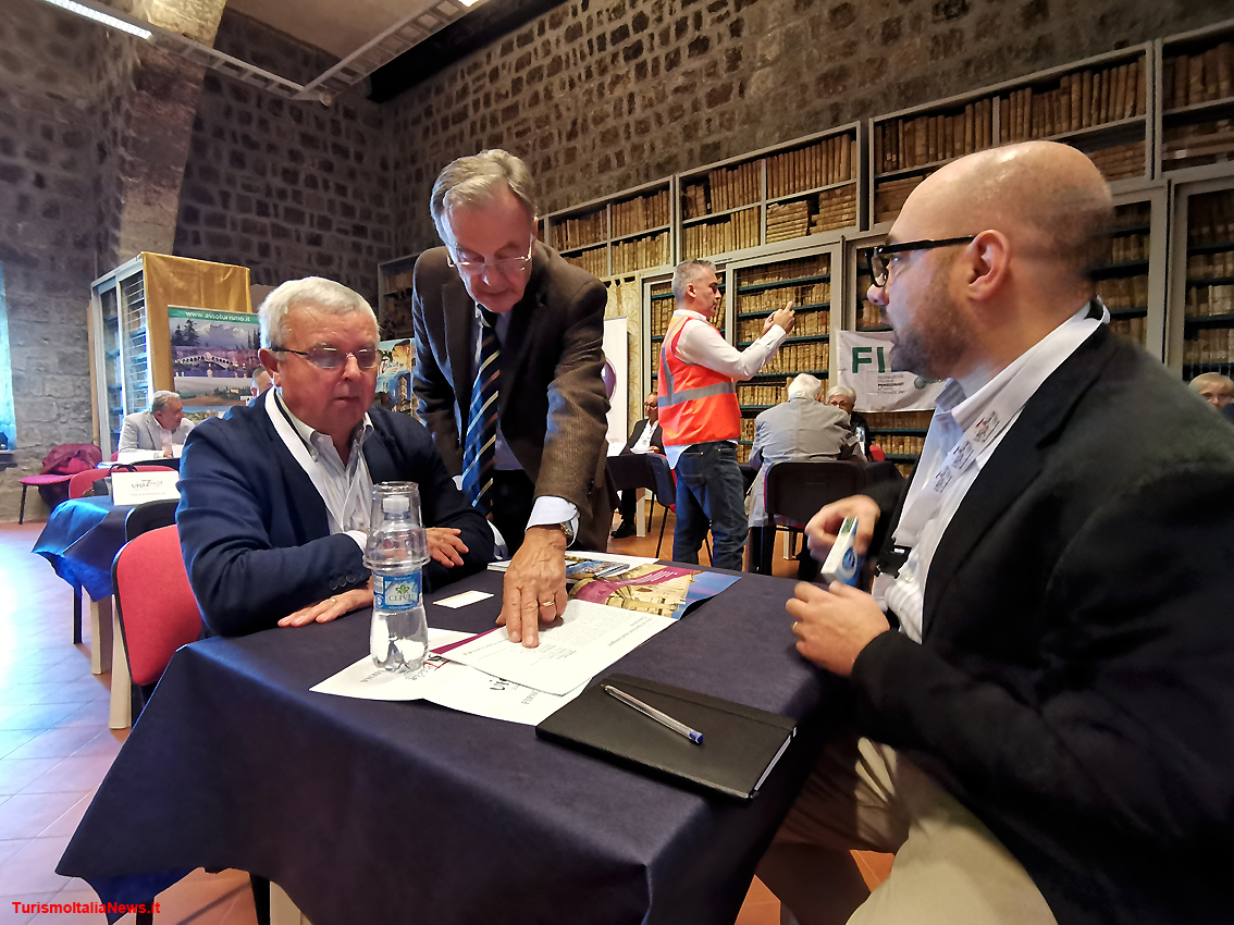 Una fase del workshop di VisiTuscia 2019 a Viterbo
