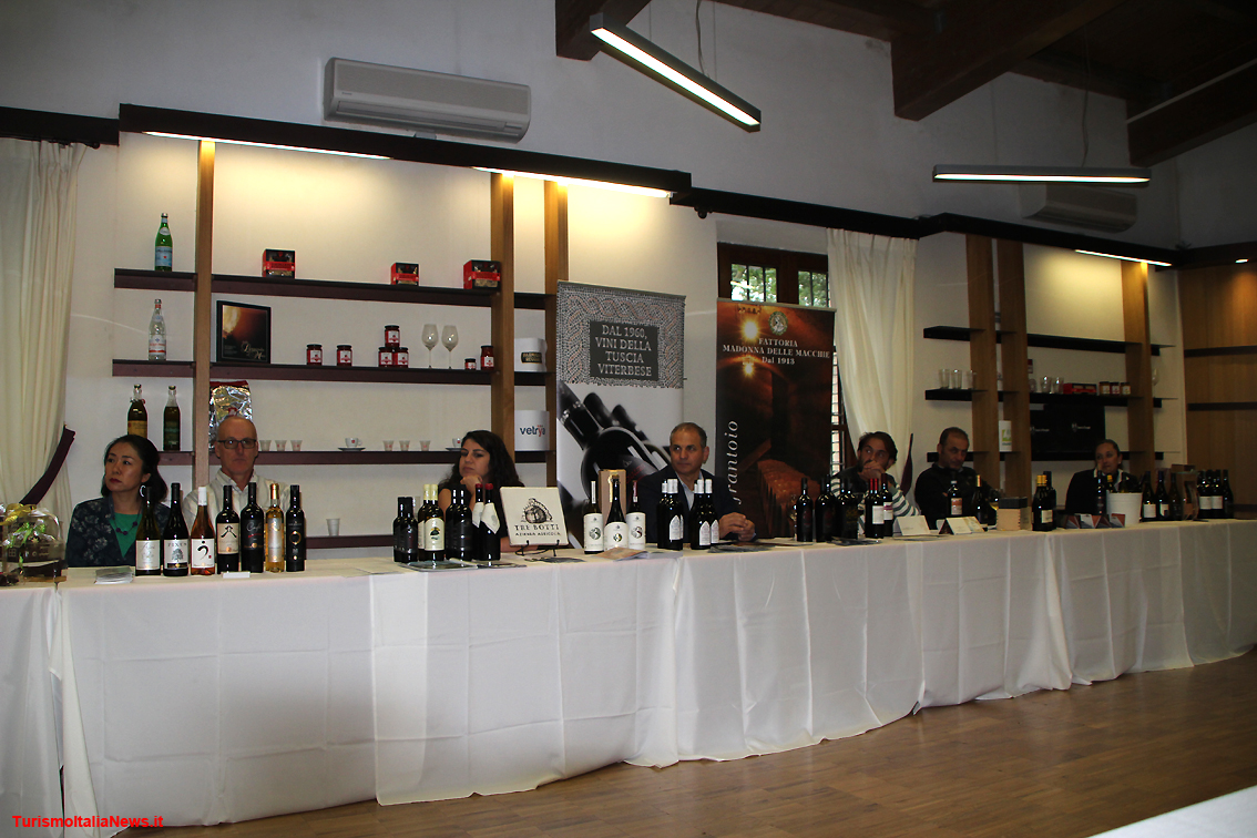 I produttori vinicoli di Castiglione in Teverina intervenuti al Muvis