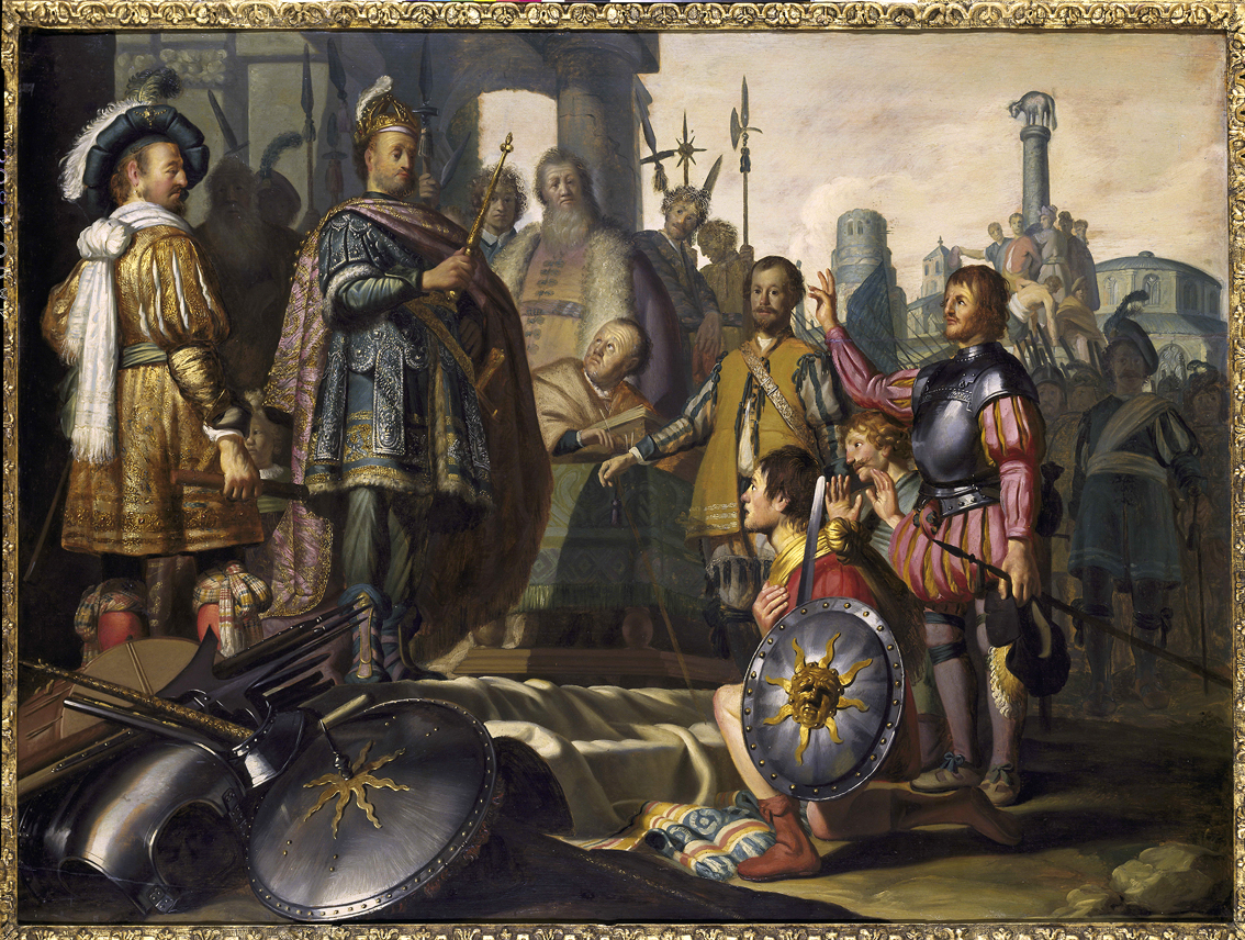 History Painting, 1626, Rembrandt, on loan from Cultural Heritage Agency of The Netherlands