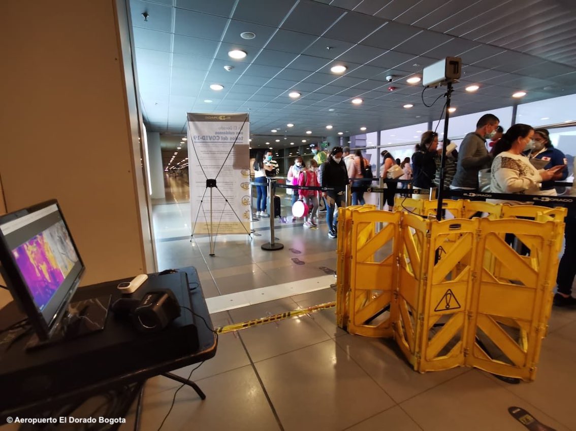 Bogota, l'aeroporto "El Dorado"
