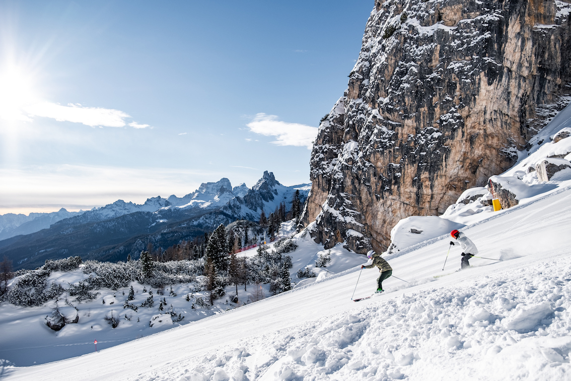 Primavera sulla neve: a Cortina d'Ampezzo spring break a misura di famiglia firmata Associazione Albergatori e Consorzio Esercenti Impianti a Fune (foto Franz Perini)