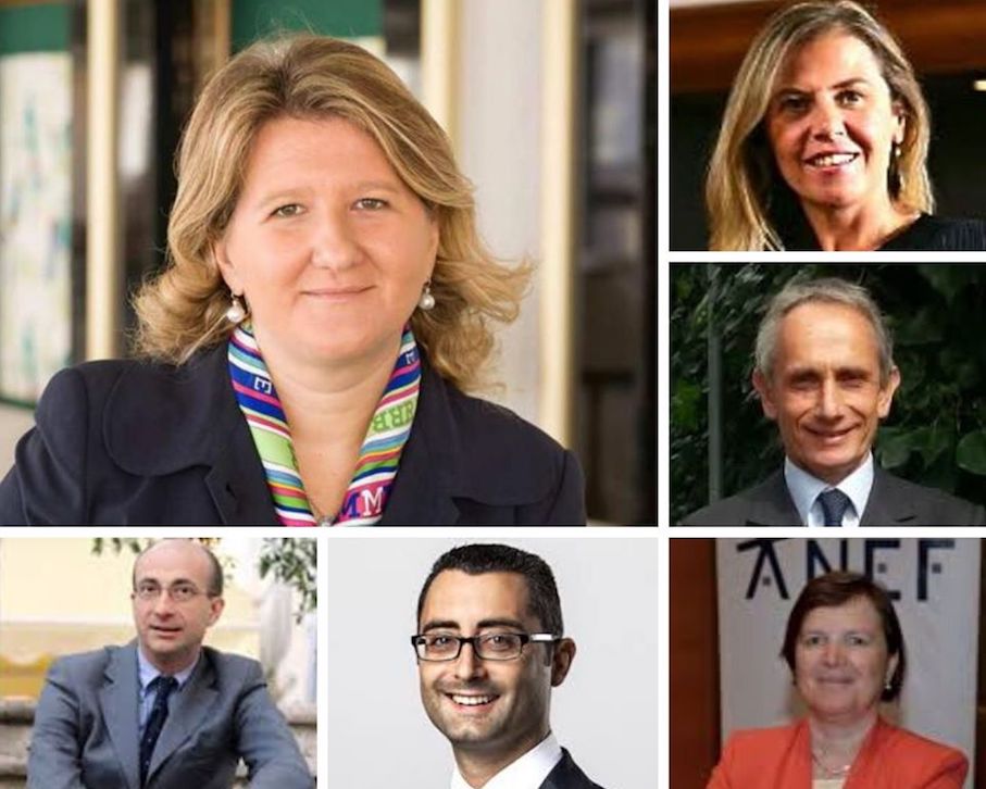La nuova squadra della presidente Marina Lalli