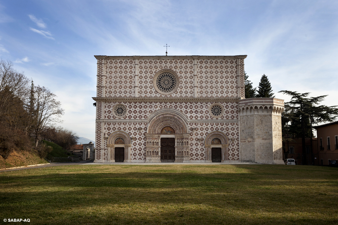 L'Aquila, la Basilica di Santa Maria di Collemaggio