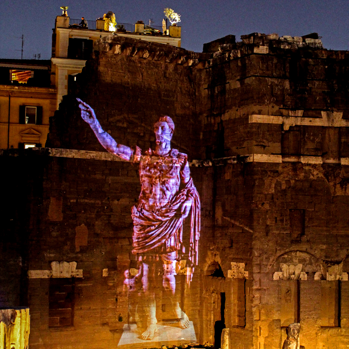 Viaggi nell’antica Roma: rivive la storia del Foro di Augusto con lo spettacolo multimediale di Piero Angela e Paco Lanciano