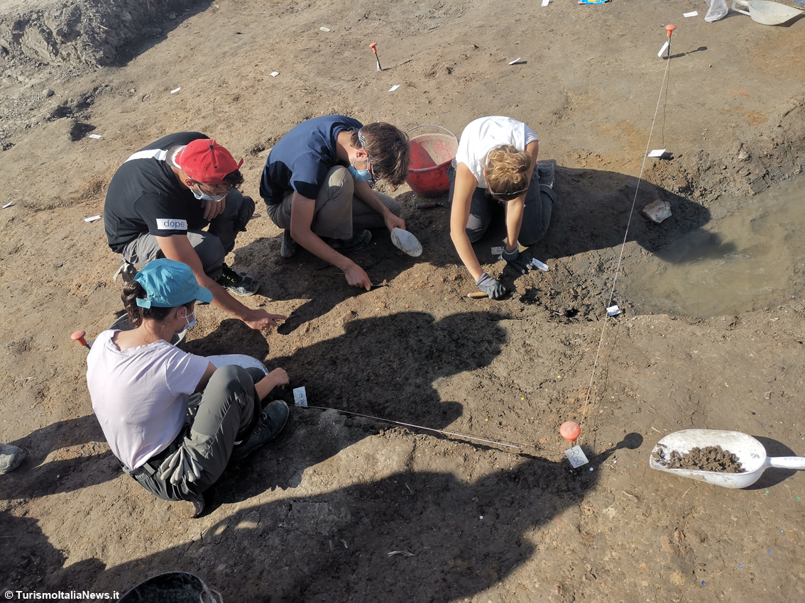 Gli scavi archeologici nella zona di San Basilio