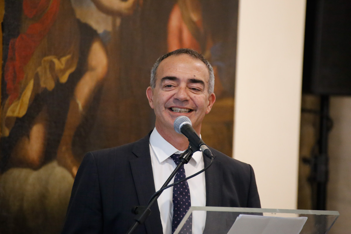 Il presidente Giuseppe Vignali