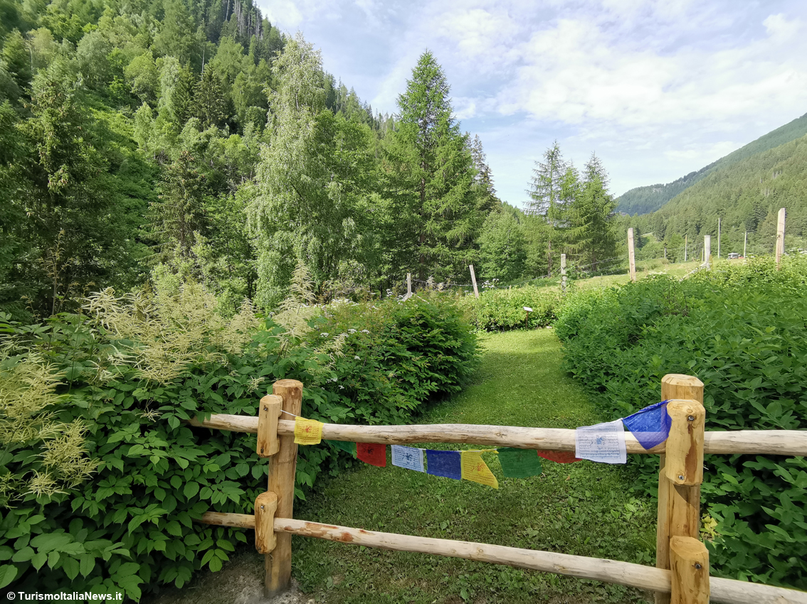Il Giardino dei Sensi dell’azienda agricola di Olga Casanova
