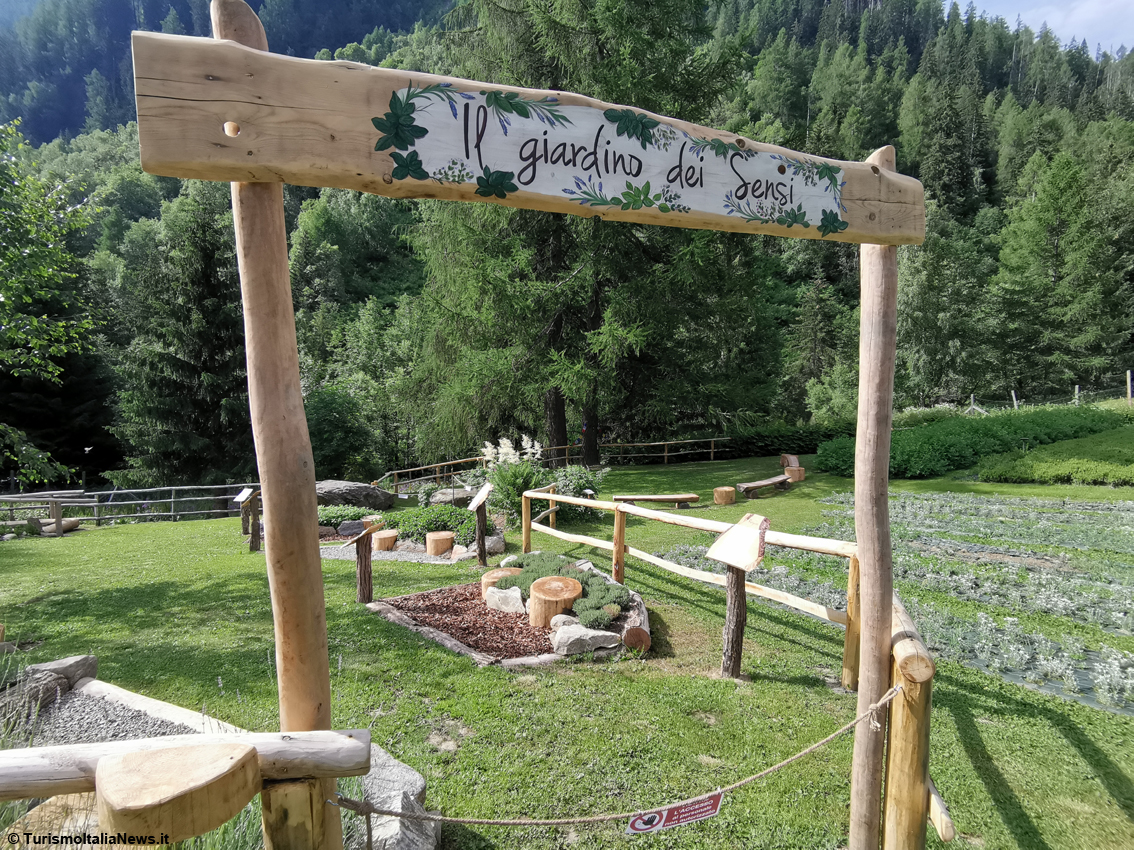 Il Giardino dei Sensi dell’azienda agricola di Olga Casanova