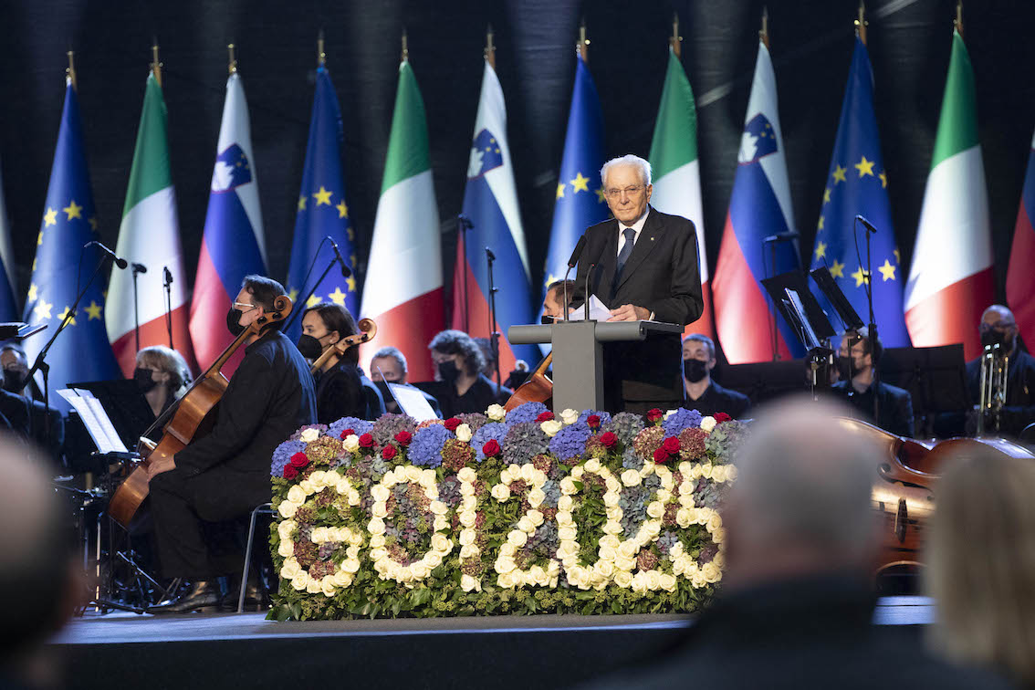 Gorizia e Nova Gorica vetrina dell’autentico spirito europeo: il presidente Mattarella alla celebrazione della nomina a Capitale europea della cultura 2025