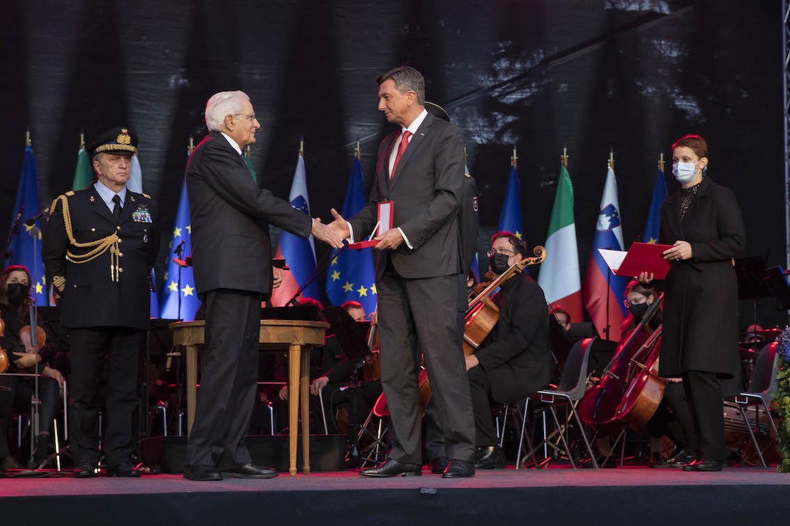 Gorizia e Nova Gorica vetrina dell’autentico spirito europeo: il presidente Mattarella alla celebrazione della nomina a Capitale europea della cultura 2025