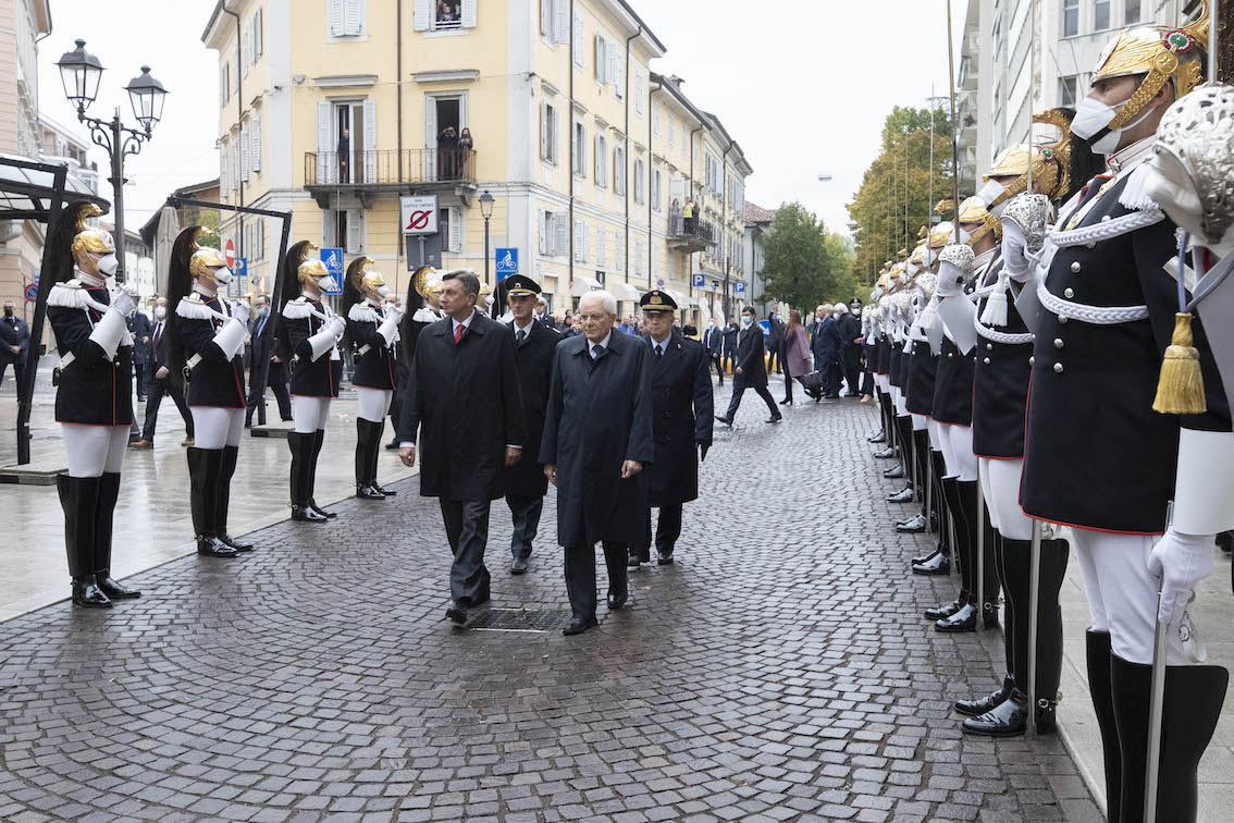 Gorizia e Nova Gorica vetrina dell’autentico spirito europeo: il presidente Mattarella alla celebrazione della nomina a Capitale europea della cultura 2025