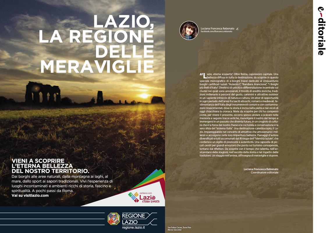 Belli e autentici: esce la Guida ai borghi certificati del Lazio, scrigni millenari di patrimoni culturali e naturali