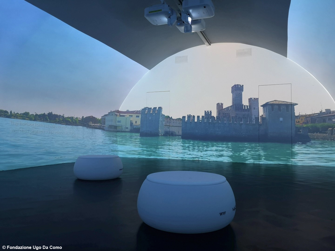 Sala immersiva e realtà aumentata: la Rocca e la Casa del Podestà a Lonato del Garda si scoprono con strumenti immediati e coinvolgenti