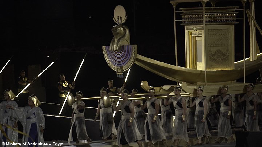 Egitto: l’antica festa di Opet rivive a Luxor per l’inaugurazione del restaurato Viale delle Sfingi