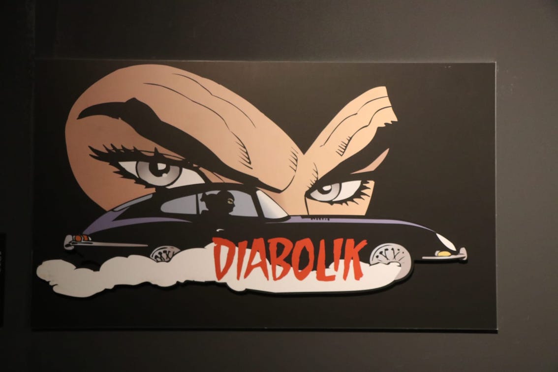 Colpo grosso al Museo: con Diabolik il Museo Nazionale dell’Automobile festeggia i sessant’anni della Jaguar E-type