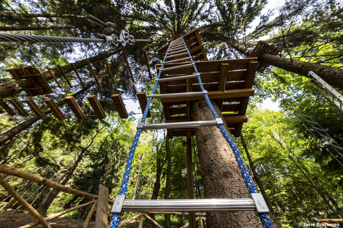 Terre Borromeo,via alla stagione estiva del Parco del Mottarone con nuove aree giochi per bambini e tree climbing