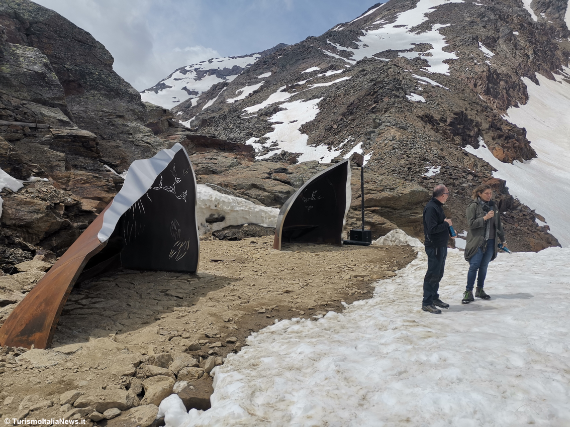 Musica e sensazioni sul “tetto” della Val di Sole: a Pejo 3000 l’incredibile scultura che fa sognare a occhi aperti