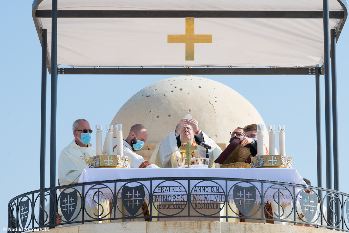 Israele: sulle rive del Giordano per la prima volta in 54 anni celebrata la messa alla chiesa di San Giovanni Battista a Qasr el Yahud