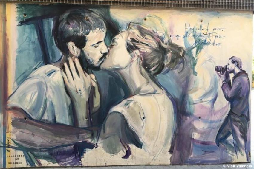 È possibile scoprire la street art Valenciana con una visita guidata dedicata