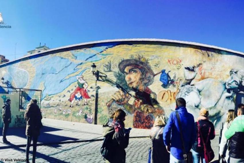 È possibile scoprire la street art Valenciana con una visita guidata dedicata