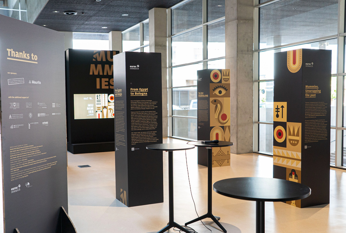 Due mummie egizie uniche restituite alla comunità scientifica e al pubblico grazie ad un progetto del Museo Civico Archeologico di Bologna e di Eurac Research di Bolzano che ha permesso uno studio approfondito e un accurato trattamento conservativo