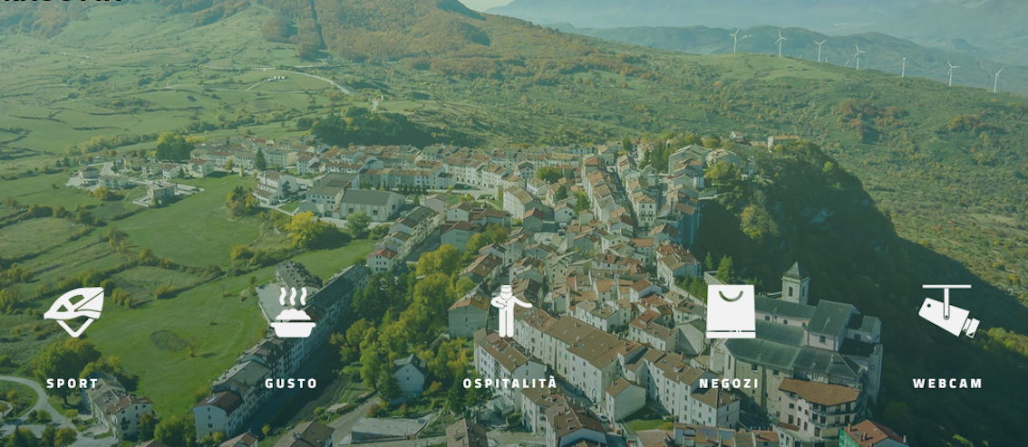 Capracotta, restyling per sito web località montana