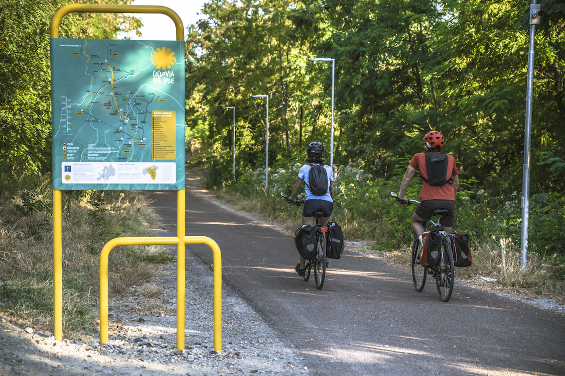 La Ciclovia del Sole compie un anno: si festeggia con nuove risorse e una CicloFesta che si terrà a settembre